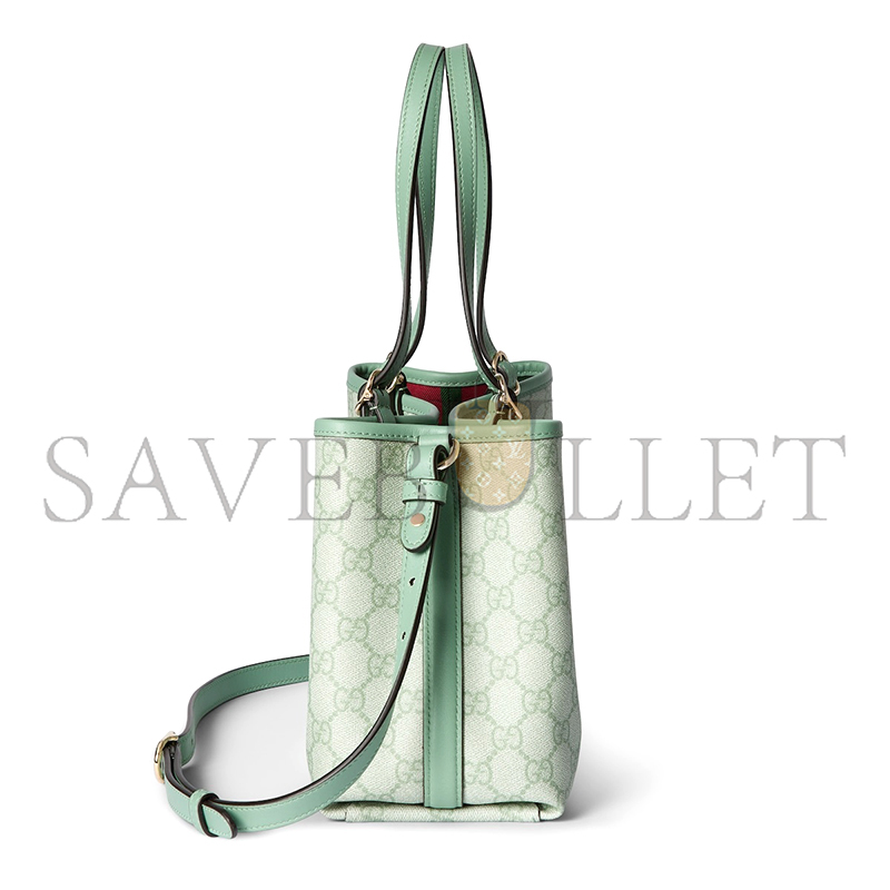 GUCCI GG EMBLEM MEDIUM TOTE BAG 815214 (30*18*11cm)